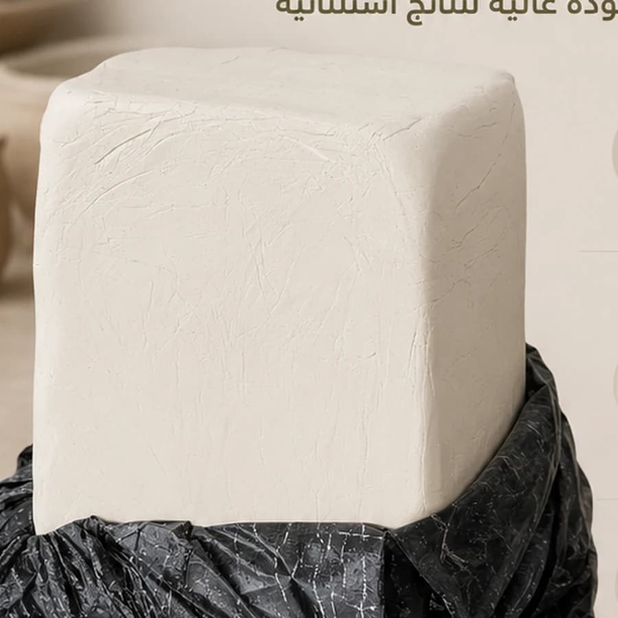 طين أبيض خزفي